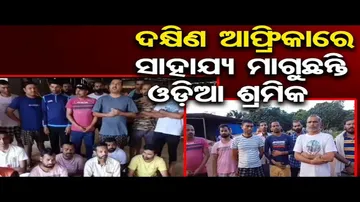 ଦକ୍ଷିଣ ଆଫ୍ରିକାରେ ସାହାର୍ଯ୍ୟ ମାଗୁଛନ୍ତି ଓଡ଼ିଆ ଶ୍ରମିକ