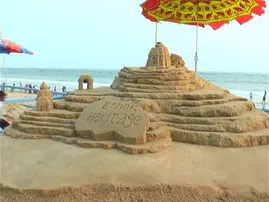 ଜମୁଛି ବାଲୁକା କଳା ଉତ୍ସବ: ମୁଖ୍ୟ ଆକର୍ଷଣ ଥିଲା ‘ଏଥନିକ୍ ହେରିଟେଜ୍’