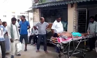 ମୋବାଇଲ ବ୍ୟାଟେରୀ ଫାଟି ଯୁବକ ଗୁରୁତର