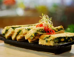 ପାଳଙ୍ଗ କର୍ଣ୍ଣ ଚିଜ୍‌ ସ୍ୟାଣ୍ଡୱିଚ୍‌- Recipe of palag corn cheese sandwich