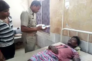 ନିଆଁରେ ପୋଡ଼ି ବାପା,ମାଆ ଓ ଦୁଇ ଛୁଆ ଗୁରୁତର