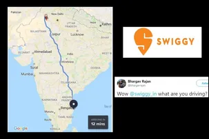 ‘ସ୍ୱିଗୀ’ର ବିଚିତ୍ର ଡେଲିଭରୀ : ଚେନ୍ନାଇରୁ ଅର୍ଡ଼ର ଫୁଡ୍‌ ରାଜସ୍ଥାନରୁ ଆସିଲା