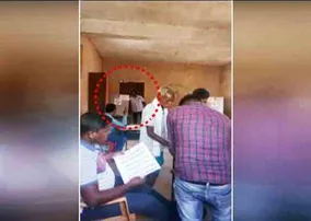 ମତଦାନ ବେଳେ ଭୋଟରଙ୍କୁ ପ୍ରବର୍ତ୍ତାଇବା ଭିଡିଓ ଭାଇରାଲ୍‌