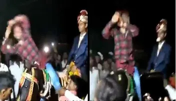 ବରଯାତ୍ରୀରେ ଏହିଭଳି ନାଗିନ୍ ଡ୍ୟାନ୍ସ ଆପଣ କେବେ ଦେଖିଛନ୍ତି କି?