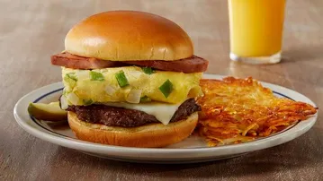 ଅମ୍‌ଲେଟ୍‌ ବର୍ଗର