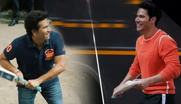 ବରୁଣ ଏବଂ ଅଭିଷେକଙ୍କ ସହ କ୍ରିକେଟ୍‌ ଖେଳିଲେ ସଚିନ୍‌