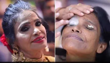 ଏମିତି ହୋଇଥିଲା ରାନୁଙ୍କ ମେକଅପ୍‌