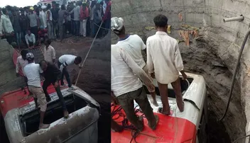 କୂଅରେ ଖସିପଡ଼ିଲା ବସ୍‌, ବଢ଼ିବାରେ ଲାଗିଛି ମୃତକଙ୍କ ସଂଖ୍ୟା