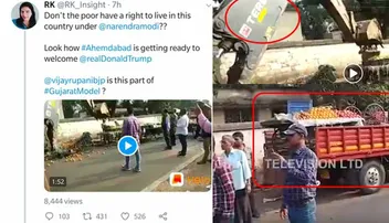 ଟ୍ରମ୍ପଙ୍କ ଗସ୍ତ ପୂର୍ବରୁ ଗୁଜରାଟ ପ୍ରଶାସନର ବର୍ବରତା ନାଁରେ ଭାଇରାଲ ହେଲା ଭୁବନେଶ୍ୱରର ଭିଡିଓ