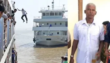 ୪୦ ଫୁଟ୍‌ ତଳକୁ ଡେଇଁ ମହିଳାଙ୍କ ଜୀବନ ବଞ୍ଚାଇଲେ ୬୦ ବର୍ଷୀୟ ବୃଦ୍ଧ