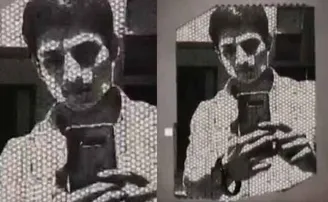 ବିସ୍କୁଟରେ ବାବୁସାନଙ୍କ ଚିତ୍ର