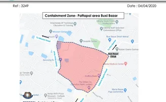 କରୋନା: କଟକର ପଟ୍ଟାପୋଲ ଅଞ୍ଚଳ ସିଲ୍ କଲା ସିଏମ୍‌ସି