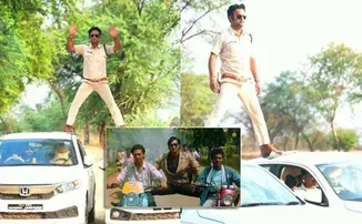 ଅଜୟ ଦେବଗନ୍‌ଙ୍କ ଷ୍ଟାଇଲ୍‌ରେ ଷ୍ଟଣ୍ଟ୍ କରି ଦଣ୍ଡିତ ହେଲେ ପୁଲିସ୍ ଅଫିସର୍‌