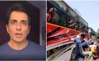 ବସ୍ ଯୋଗାଡ଼ କରି ପ୍ରବାସୀ ଶ୍ରମିକଙ୍କୁ ଘରକୁ ପଠାଇଲେ ସୋନୁ