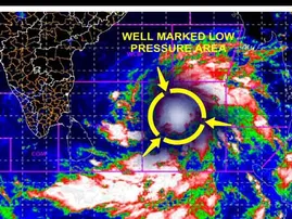 ଘନୀଭୂତ ହେଉଛି ଲଘୁଚାପ; ୧୯ରେ ଅତି ପ୍ରବଳ ବର୍ଷା