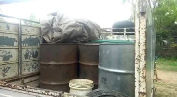 ୨୦୦୦ ଲିଟର କିରୋସିନି ଜବତ