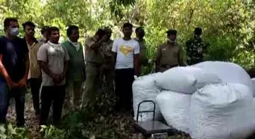 ଜଙ୍ଗଲରେ ଗଦା ହୋଇଥିଲା, ଜବତ କଲା ପୁଲିସ୍‌