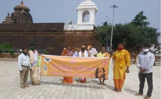 ରାମ ଲାଲାଙ୍କ ଭବ୍ୟ ମନ୍ଦିର ପାଇଁ ଏକାମ୍ର କ୍ଷେତ୍ରରୁ ଗଲା ମାଟି