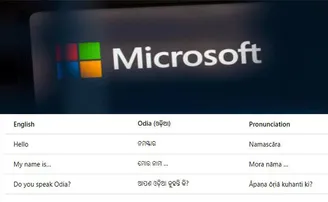 ମାଇକ୍ରୋସଫ୍ଟ ଟ୍ରାନ୍ସଲେଟରରେ ସ୍ଥାନ ପାଇଲା ଓଡ଼ିଆ