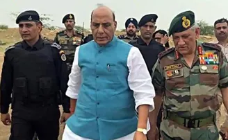 ସରିନି ଚାଇନା ବିବାଦ, ରୁଷ୍ ଗଲେ ରାଜନାଥ