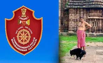 ମନ୍ଦିର ପରିସରରେ କୁକୁର ହଗାଇ ଅଡ଼ୁଆରେ ତୋଫାନ