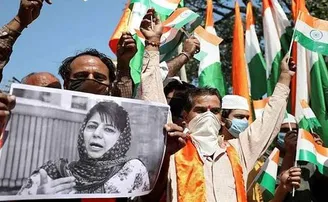 ମେହବୁବାଙ୍କ ବୟାନକୁ ନେଇ ଜମ୍ମୁରେ ଜୋରଦାର୍ ବିକ୍ଷୋଭ ପ୍ରଦର୍ଶନ