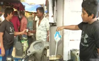 କରୋନା ମା’ଙ୍କୁ ବେରୋଜଗାର କରିବାରୁ ଚା ବିକୁଛନ୍ତି ୧୪ ବର୍ଷର ପୁଅ