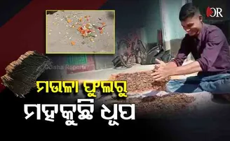 ମଉଳା ଫୁଲରୁ ମହକୁଛି ଧୂପ