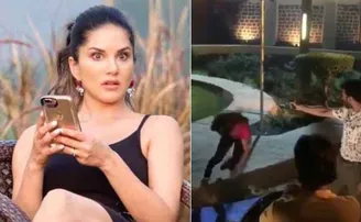 ସନ୍ନି ଲିଓନଙ୍କ ଶୁଟିଂ ସେଟ୍‌କୁ ହଠାତ୍ ପଶି ଆସିଲେ ଗୁଣ୍ଡା