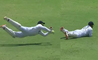 'ସୁପର୍ ମ୍ୟାନ୍' ଭଳି ଉଡ଼ିକି କ୍ୟାଚ୍ ଧରିଲେ ପନ୍ତ, ଭିଡିଓ ଭାଇରାଲ୍