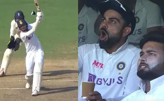 ସିରାଜଙ୍କ 'ବୁଲେଟ୍' ଛକା ଦେଖି ସବୁ ଅବାକ୍