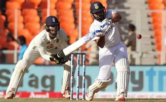 ପ୍ରଥମ ଦିନରେ ଇଂଲଣ୍ଡ ୨୦୫, ଭାରତ ୨୪/୧