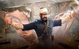 `RRR'ରେ ଅଜୟ ଦେବଗନ, ସାମ୍ନାକୁ ଆସିଲା ଦମ୍‌ଦାର ଲୁକ୍‌