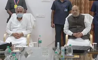 ନକ୍ସଲଙ୍କ ନରସଂହାର ପରେ ଛତିଶଗଡ଼ରେ ଅମିତ ଶାହ