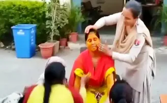 ଥାନା ଭିତରେ କନଷ୍ଟେବଳଙ୍କ `ହଳଦି ସେରିମୋନି'