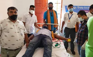 ରକ୍ତଦାନ ଶିବିରରେ ରକ୍ତଦାତା କୋଭିଡ୍ ପଜିଟିଭ୍, ସବୁ ଛାନିଆ