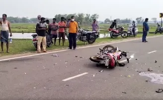 ଦୁଇ ବାଇକ୍ ମୁହାଁମୁହିଁ ଧକ୍କା, ୨ ମୃତ