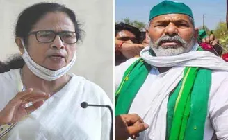 ବୁଧବାର ରାକେଶ ଟିକାୟତ-ମମତା ବାନାର୍ଜୀ ଭେଟଘାଟ