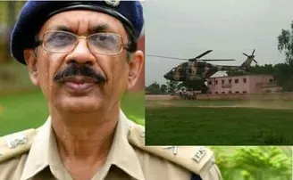 ପାଇଲଟ ହେଲିକପ୍ଟର ବୁଲାଅ...ଫିଲ୍ମ ଷ୍ଟାଇଲରେ ଆସି ଟେକିନେଲେ ଡିଜିପି