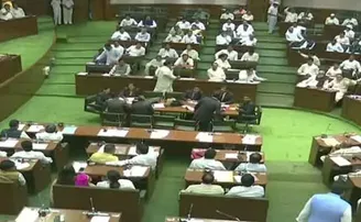 ୧୨ ବିଜେପି ବିଧାୟକ ବର୍ଷକ ପାଇଁ ନିଲମ୍ବିତ