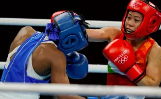 ମ୍ୟାରୀ କମ୍‌ଙ୍କ ବିଜୟୀ ପଞ୍ଚ୍, ଆରମ୍ଭ କଲେ ଅଭିଯାନ