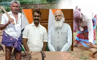 ପୁଅ ମୋଦି ସରକାରରେ ମନ୍ତ୍ରୀ, ବାପା-ମା' ଦିନ ମଜୁରିଆ