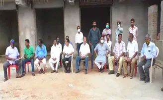 ୧୪୪ ଧାରା ପ୍ରତ୍ୟାହାର ଦାବିରେ ଖରସ୍ରୋତା ବଞ୍ଚାଅ ସଂଗ୍ରାମ ସମିତିର ଧାରଣା