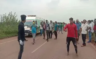 ଟ୍ରକ୍‌ ଧକ୍କାରେ ସ୍ଵାମୀ-ସ୍ତ୍ରୀ ମୃତ