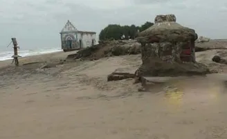 ସମୁଦ୍ର ଗର୍ଭରେ ଲୀନ ହେବାକୁ ଯାଉଛି ସାତଭାୟାର ଶେଷ ସନ୍ତକ ମା’ ପଞ୍ଚୁବରାହୀଙ୍କ ପୁରୁଣା ମନ୍ଦିର