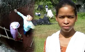 ସାହସୀ ଉଚ୍ଚ ଶିକ୍ଷିତା ଝିଅ ମାଳତୀ, ପାହାଡ଼ି ଇଲାକାରେ ଖୋଳିଲେ କୂଅ