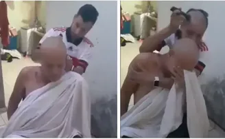 କ୍ୟାନ୍‌ସର ପୀଡିତ ବାପାକୁ ଲଣ୍ଡା କଲେ, ନିଜେ ବି ହେଲେ