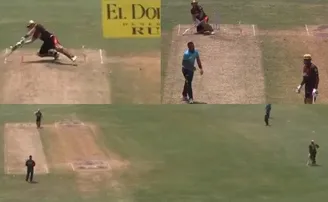 ୱାଇଡ୍ ଦେଲେନି ଅମ୍ପାୟାର, ରାଗିକି ଏମିତି କାମ କଲେ ପୋଲାର୍ଡ, ଦେଖନ୍ତୁ ଭିଡିଓ