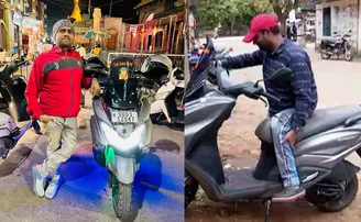 ଠିକ୍‌ରେ ଚାଲିପାରୁନାହାନ୍ତି, କିନ୍ତୁ ସ୍କୁଟିରେ ଚାଲିଗଲେ ଶିରିଡି