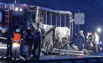 ବସ୍‌ରେ ଭୟଙ୍କର ଅଗ୍ନିକାଣ୍ଡ, ୪୫ ଜଣ ଜୀଅନ୍ତା ଜଳିଗଲେ